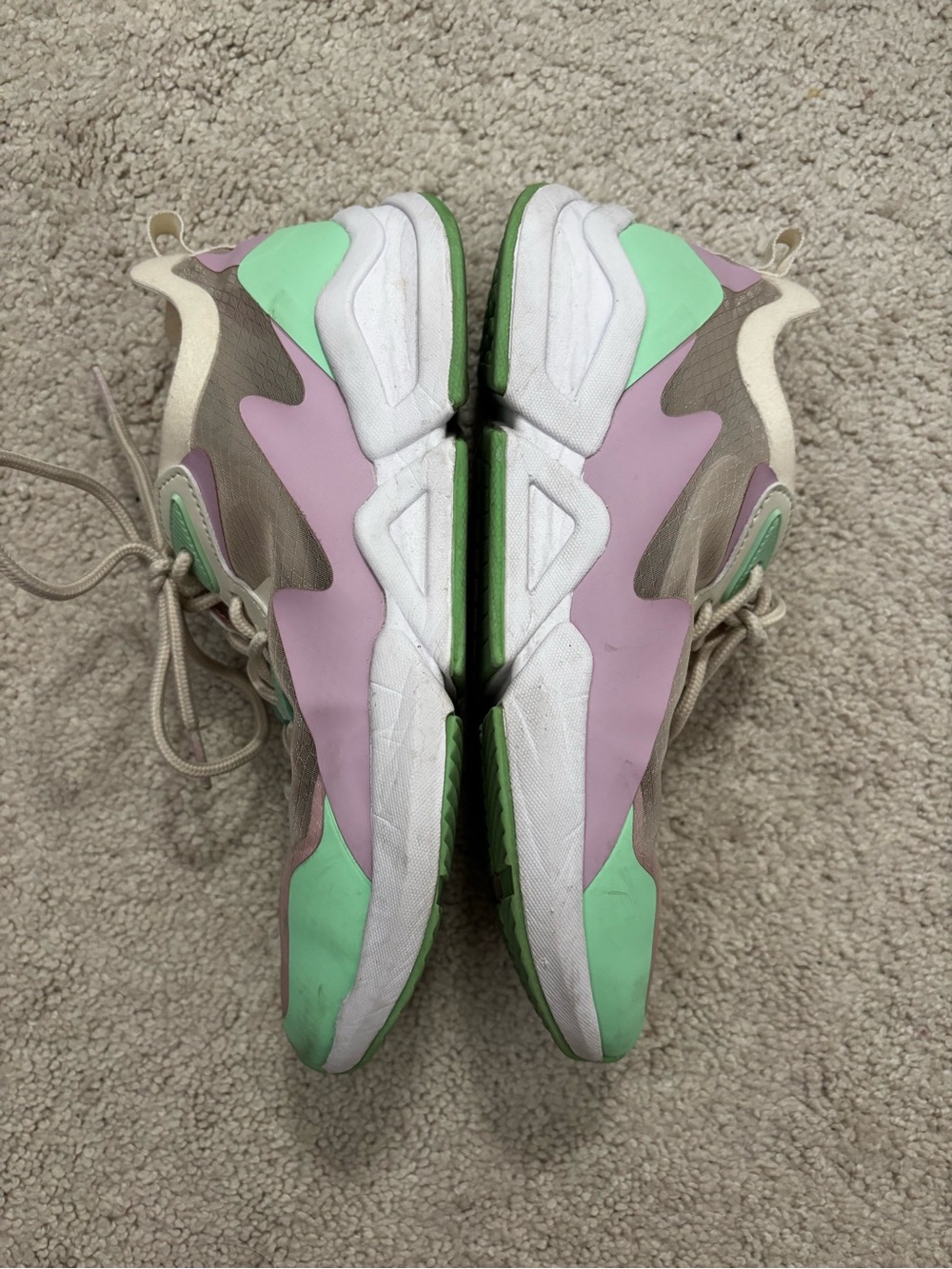 Fabletics Lavender & Mint Women's Sneakers - Picture 4 of 7